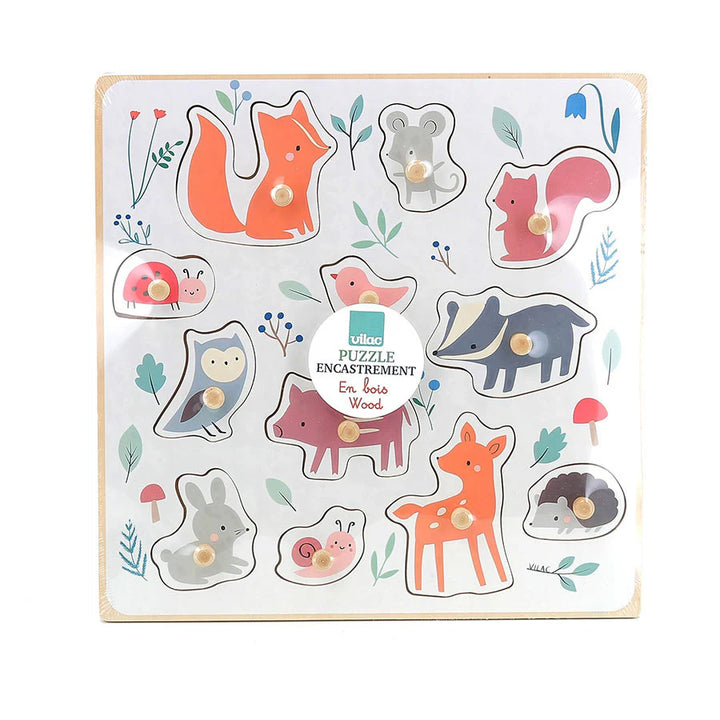 Puzzle en bois - Animaux de la forêt
