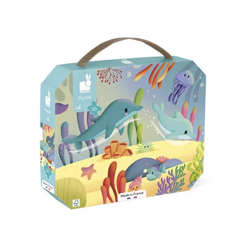 Casse-tête - Les animaux marins (36 mcx)