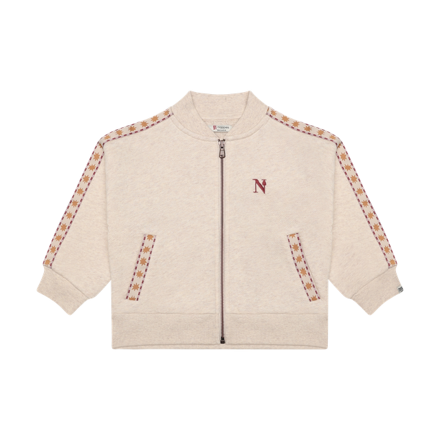 Veste en molleton avec bandes étoilées