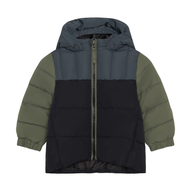 Manteau matelassé pour bébé - Turbulence Colorblock