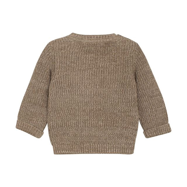 Pull en tricot champignon Hello