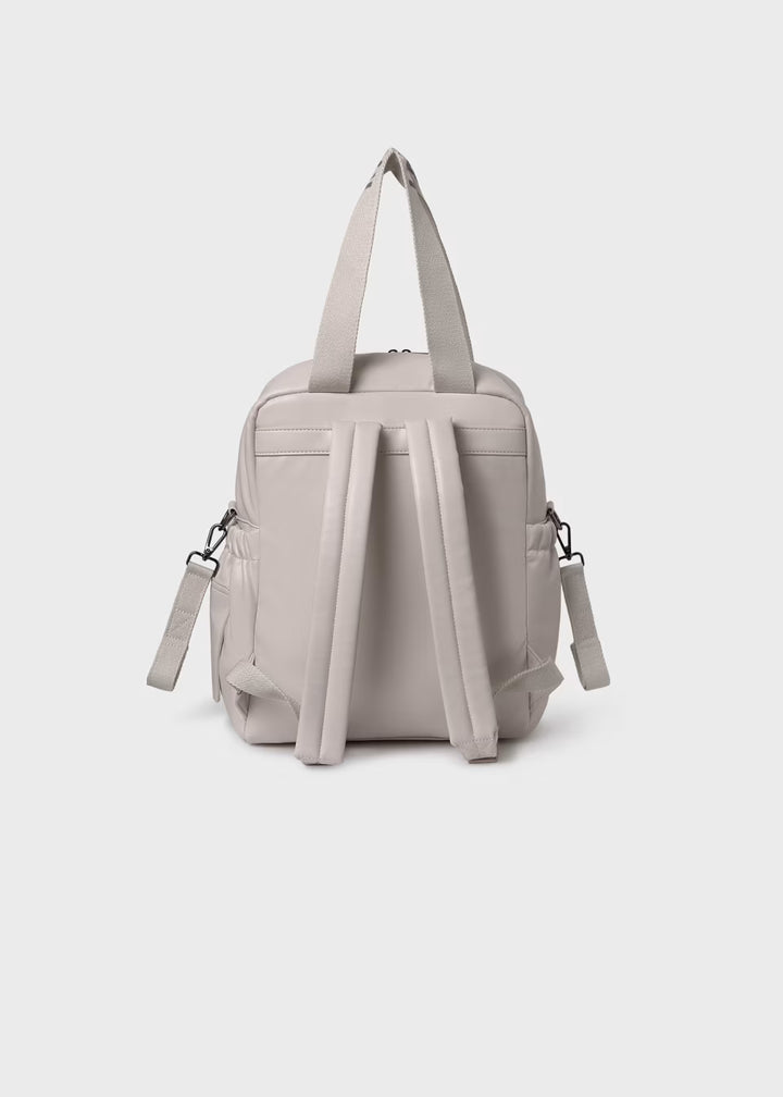 Sac à dos de maternité avec matelas à langer - Crème