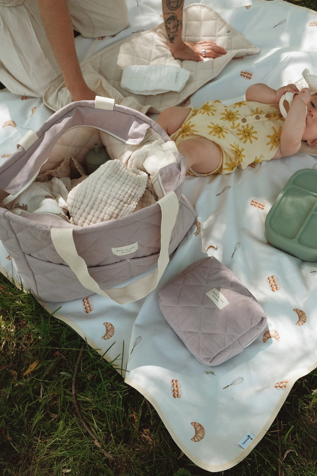 Sac à couches - Lilas