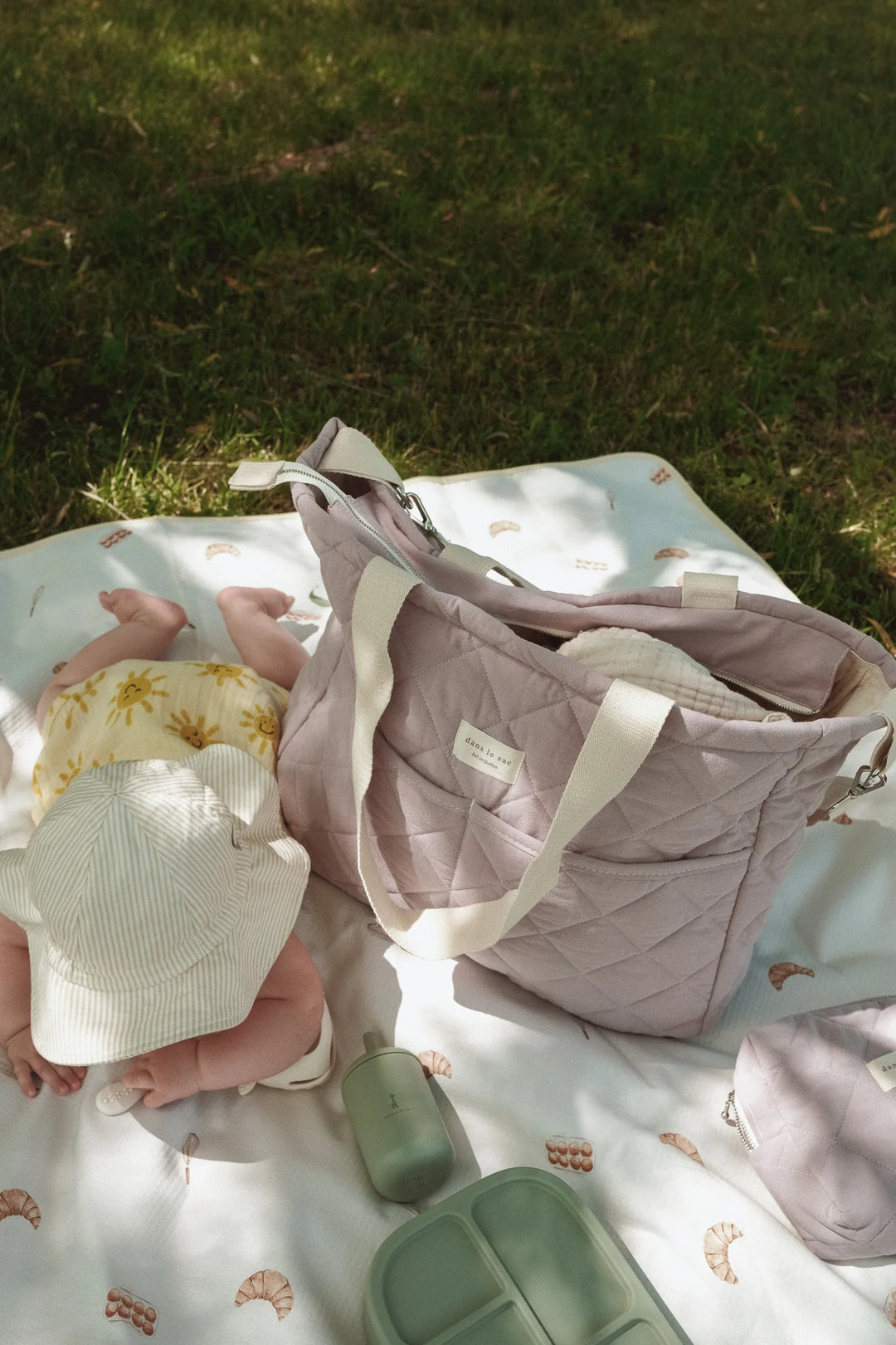 Sac à couches - Lilas