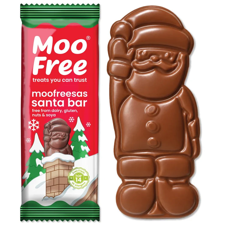 Père Noël en chocolat croustillant