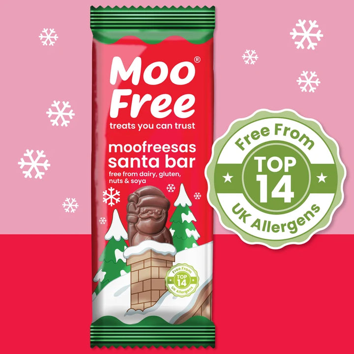 Père Noël en chocolat croustillant