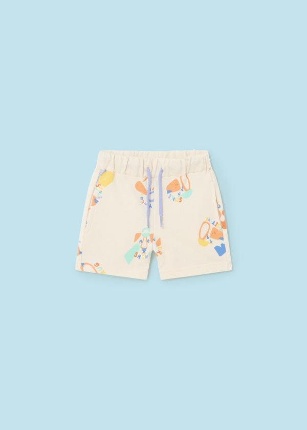 Short en molleton Chiens Pastel  18 mois