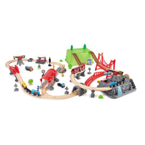 Ensemble de train de bois Bucket-Builder