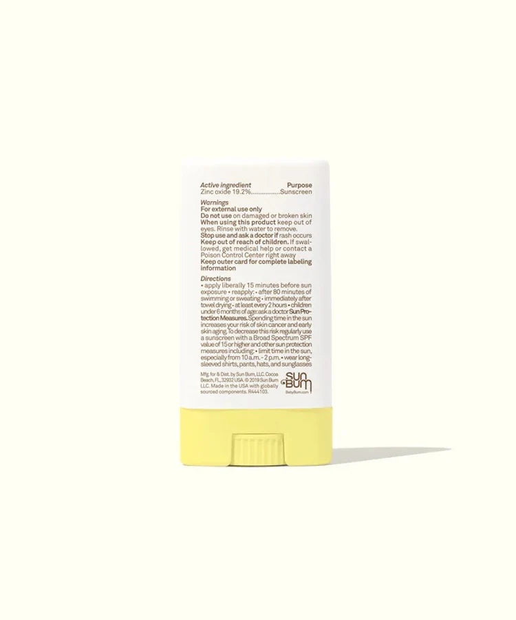 Écran solaire minéral en bâton pour le visage FPS 50 – Baby Bum