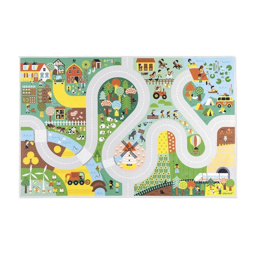 Cross Roads - Tapis avec circuit - Campagne