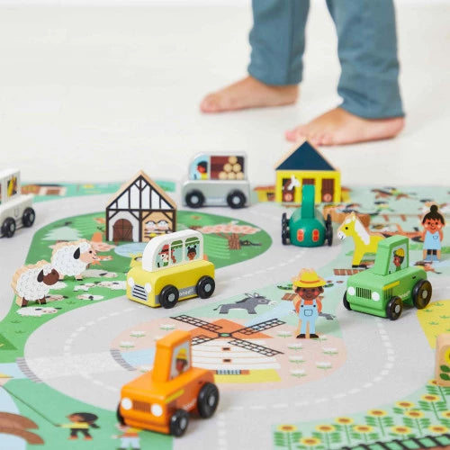 Cross Roads - Tapis avec circuit - Campagne