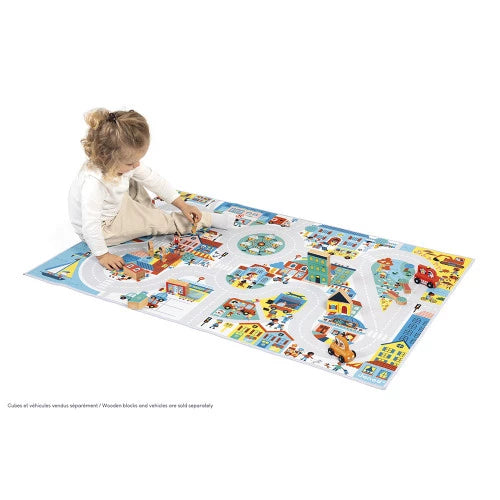 Cross Roads - Tapis avec circuit - Ville