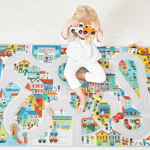 Cross Roads - Tapis avec circuit - Ville