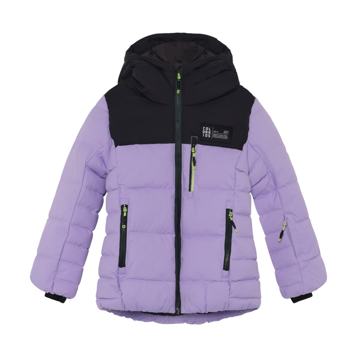 Manteau de ski matelassé - Purple Rose