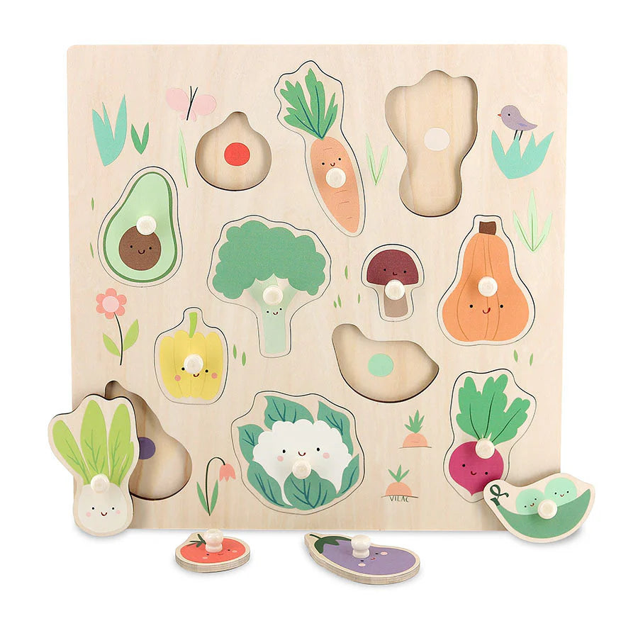Puzzle en bois - Légumes