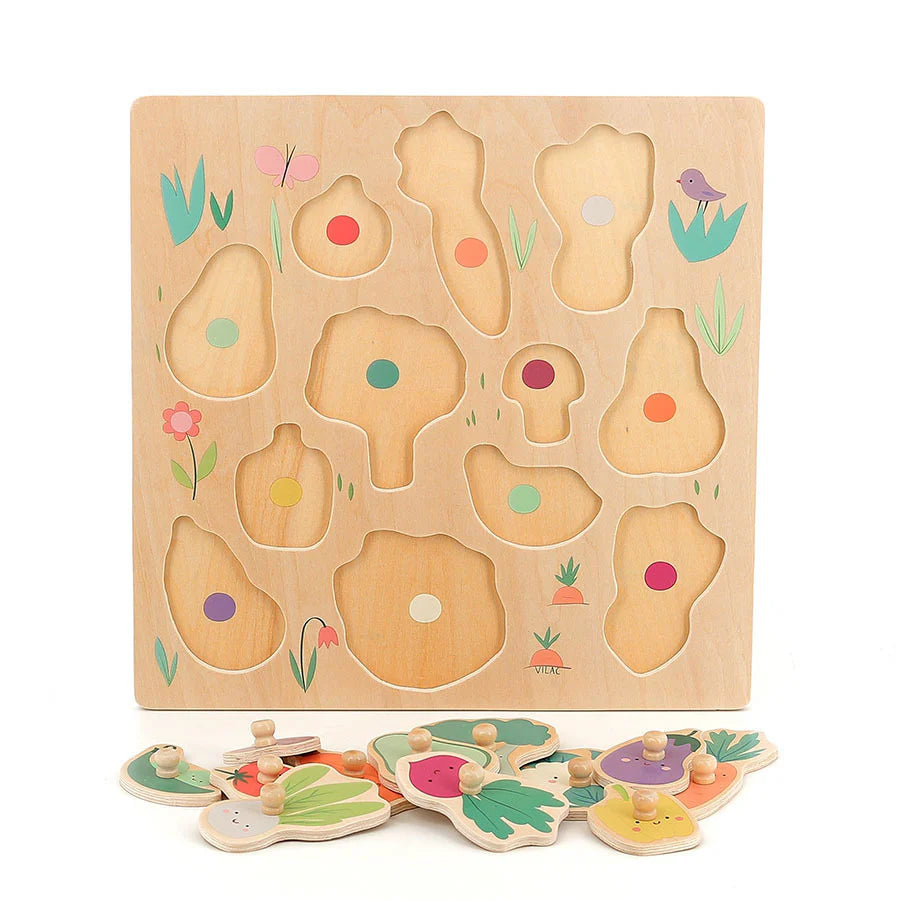 Puzzle en bois - Légumes