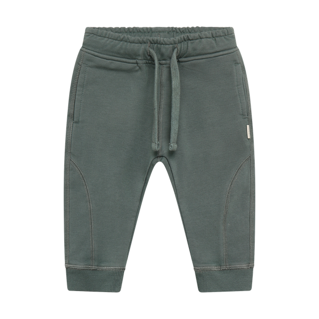 Pantalon en molleton vert foncé