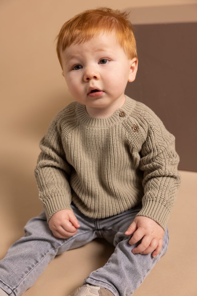 Chandail en tricot Sable