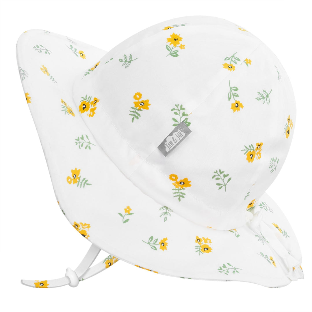 Chapeau Floppy Yellow flower S