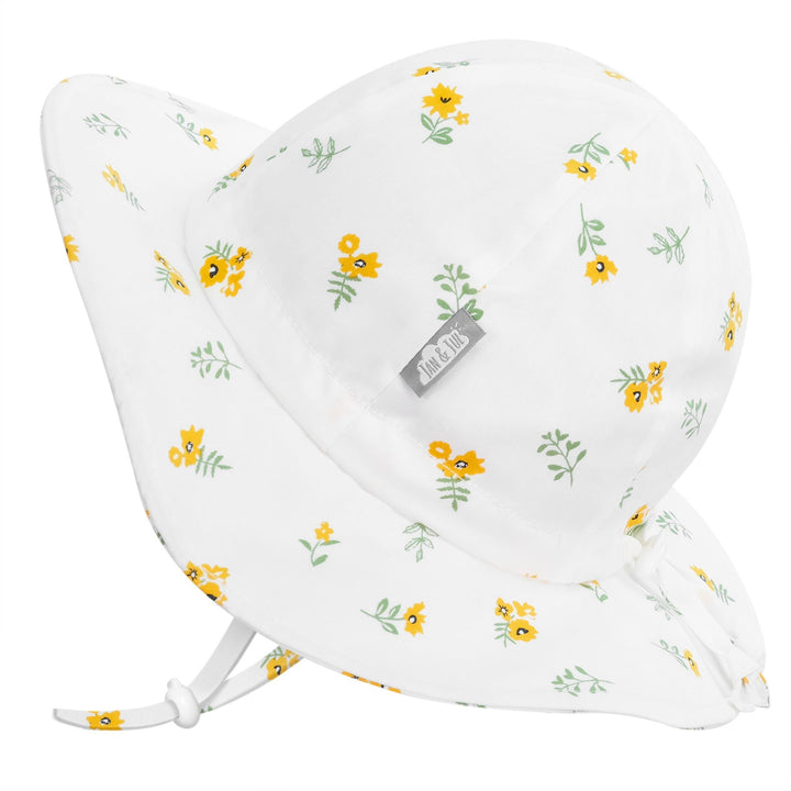 Chapeau Floppy Yellow flower S