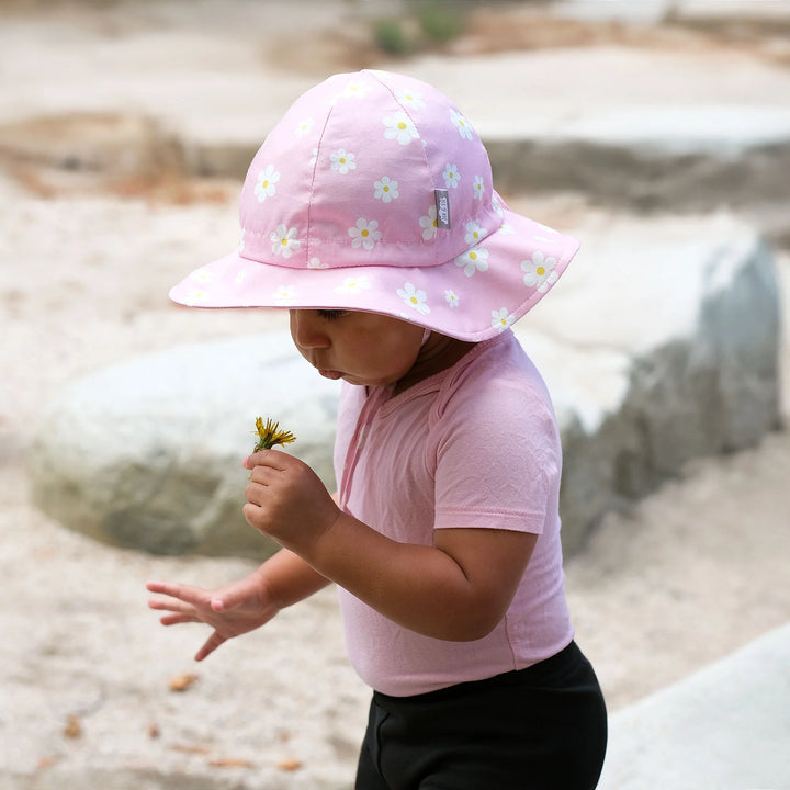 Chapeau Floppy Pink Daisy