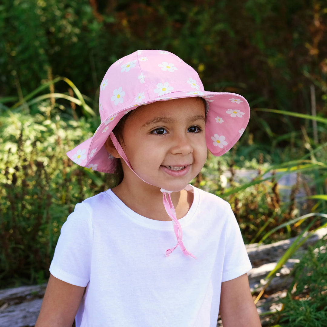 Chapeau Floppy Pink Daisy