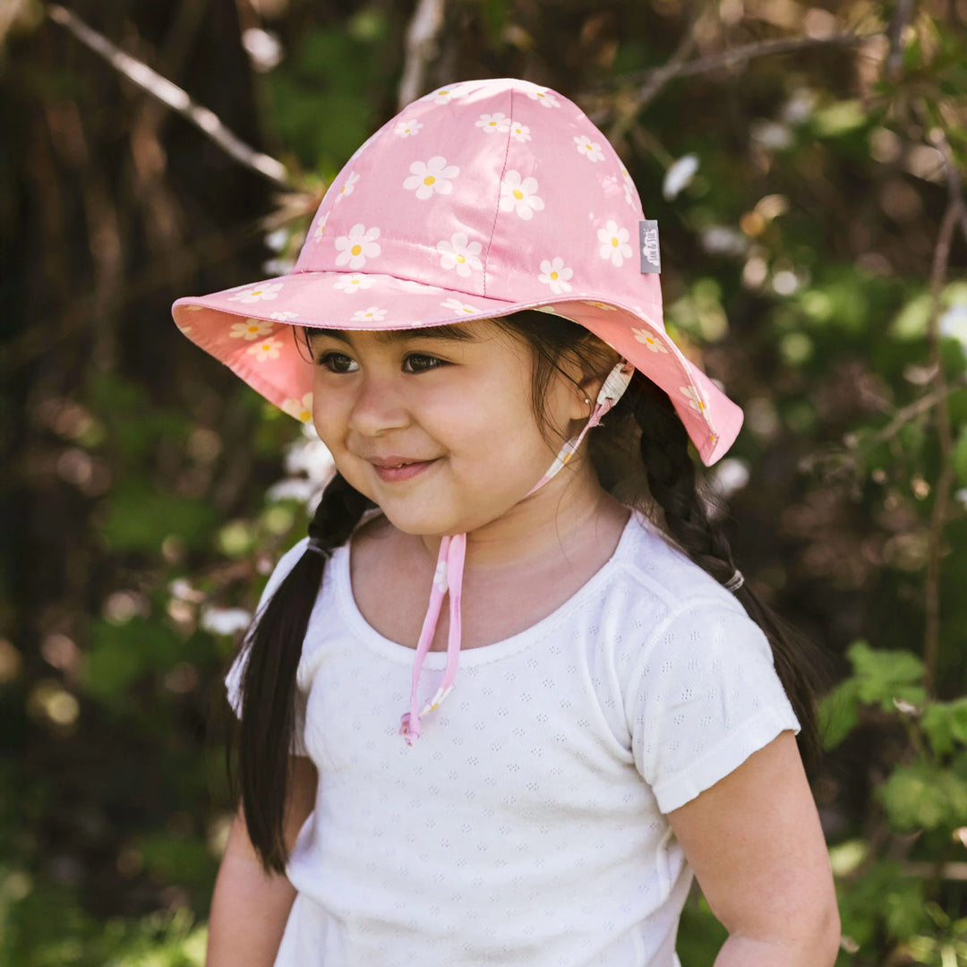 Chapeau Floppy Pink Daisy