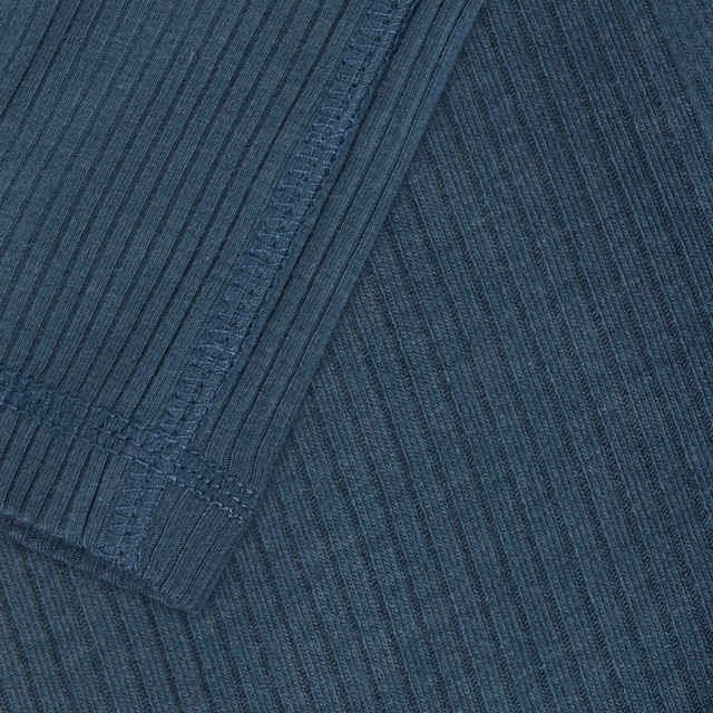 Leggings en tricot côtelé avec cordon - Midnight Navy